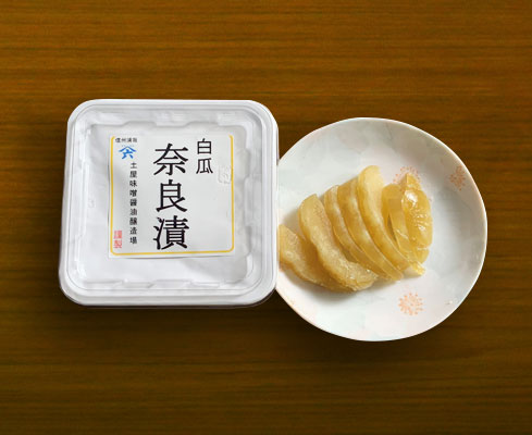 白瓜奈良漬け カップ入り