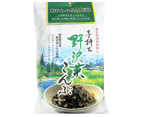 子持ち野沢菜こんぶ